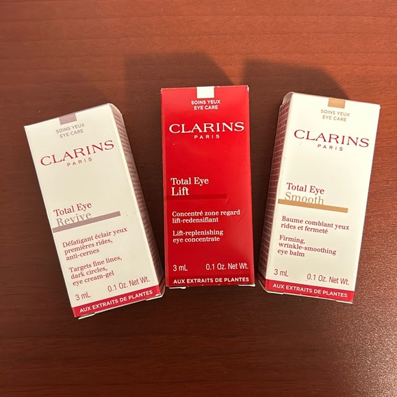 3x3ml Clarins eye cream - Picture 1 of 7